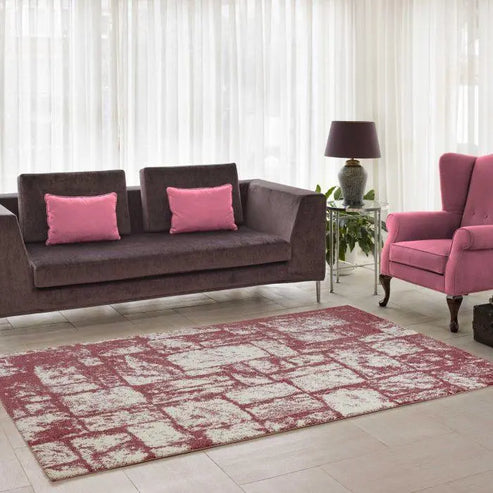 patch rose cream area rug - 2'7" x 4'11" 2 patch rose cream area rug - 2'7" x 4'11" - image 2