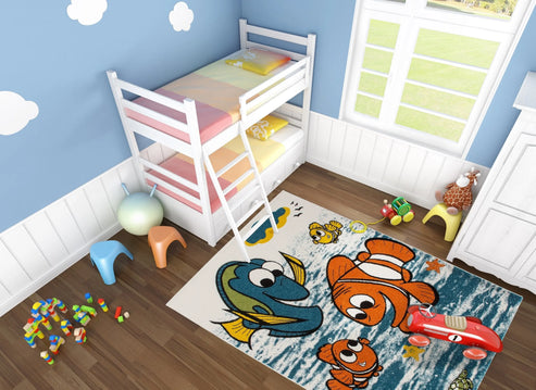 moda kids finding nemo fish area rug - 6'5" x 9'5" 1 moda kids finding nemo fish area rug
- 6'5" x 9'5"