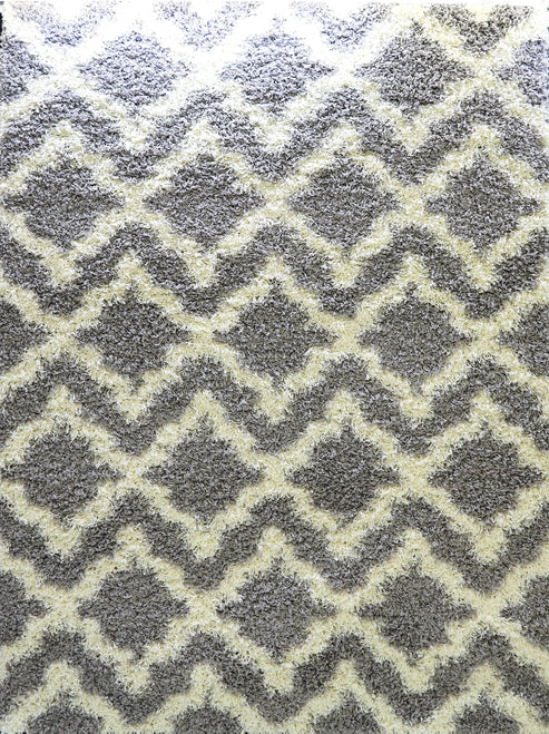 grey cream trellis area rug - 5' round 1 grey cream trellis area rug - 5' round