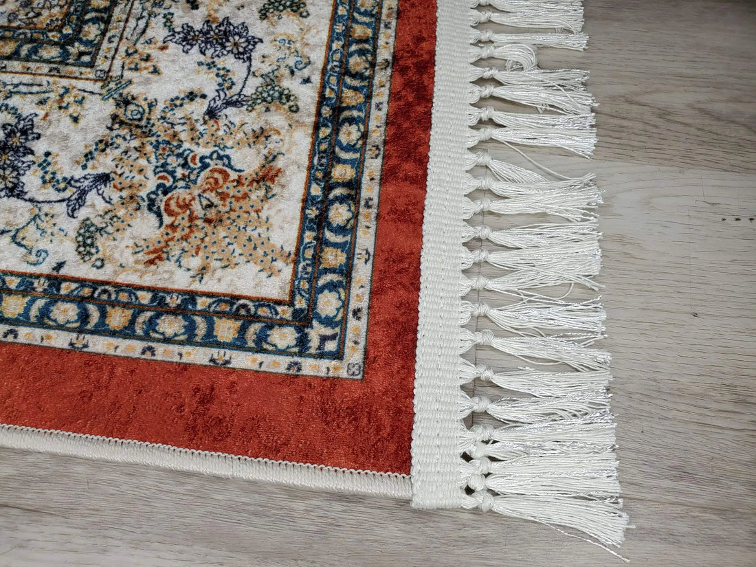 elson flatweave red area rug - 5'2" x 7'5" 2 elson flatweave red area rug - 5'2" x 7'5" - image 2