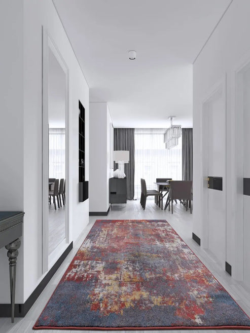 logan madrid blue beige area rug - 7’10″x10’5″ 1 logan madrid blue beige area rug - 7’10″x10’5″